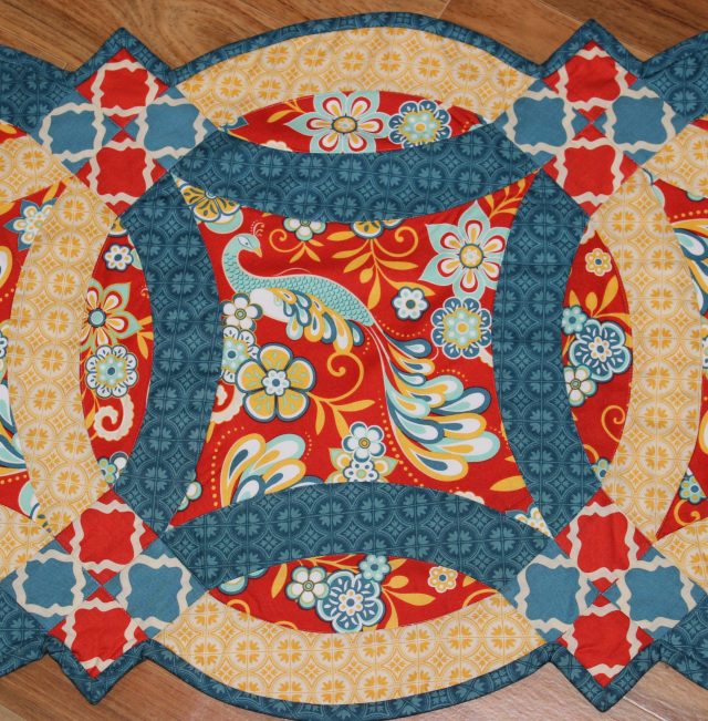 Double Wedding Ring Patchwork Pattern