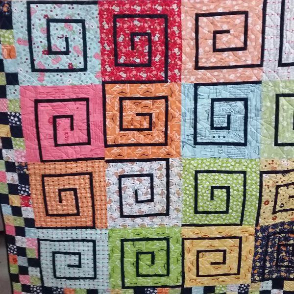 Maze Days Patchwork Quilt Pattern