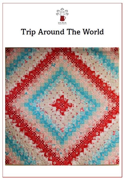 Trip Around the World Patchwork Quilt