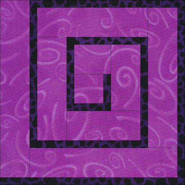 Maze Days Patchwork Quilt Pattern Block