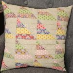 Stripy Triangles Patchwork Pattern