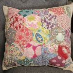 Hexagon Cushion Patchwork Pattern